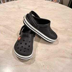 Youth Black Crocs